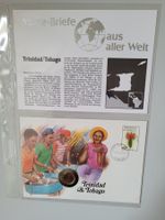 Münzbrief Trinidad / Tabago