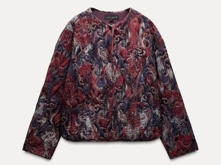 Zara Quilted Jacket XL NEW