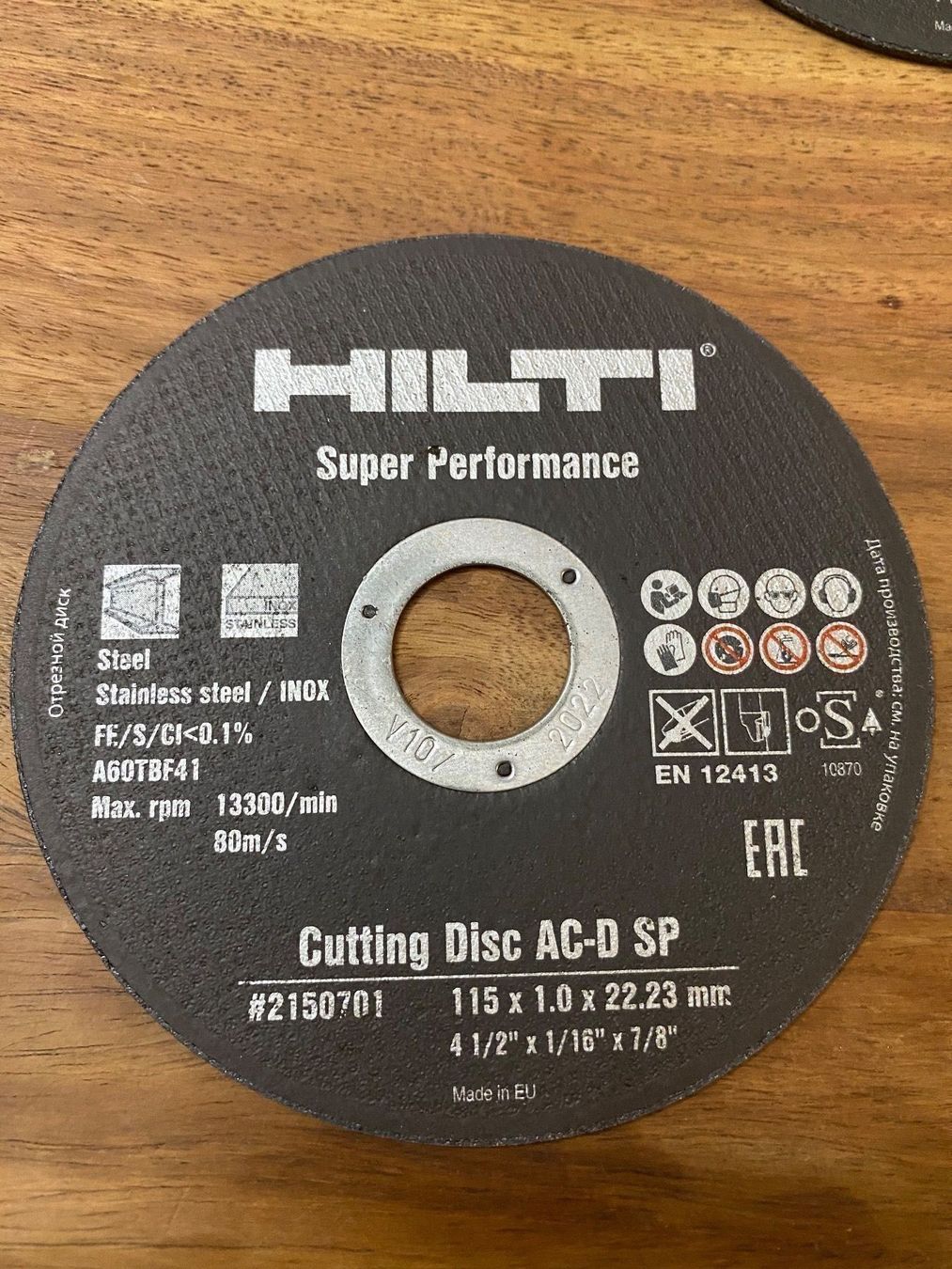 Hilti Tous les outils: Hilti INOX Trennscheiben  10 St. SC A6 – Neuf (Voir description) à Heerbrugg par ProBau-Liq 6