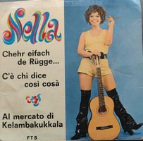 Vinyl- EP Single Nella Martinetti - Chehr eifach de Rügge...
