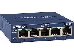 Netgear Switch ProSafe GS105v5 Gigabit 5 Ports