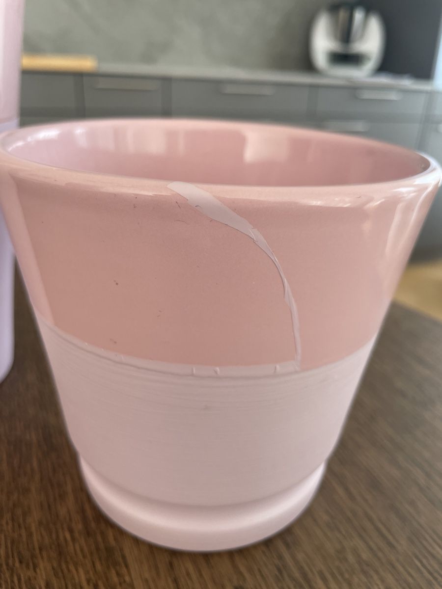 Vasi per fiori: Zwei rosa Blumentöpfe – Usato da Arbon venduto da llaauraa 1