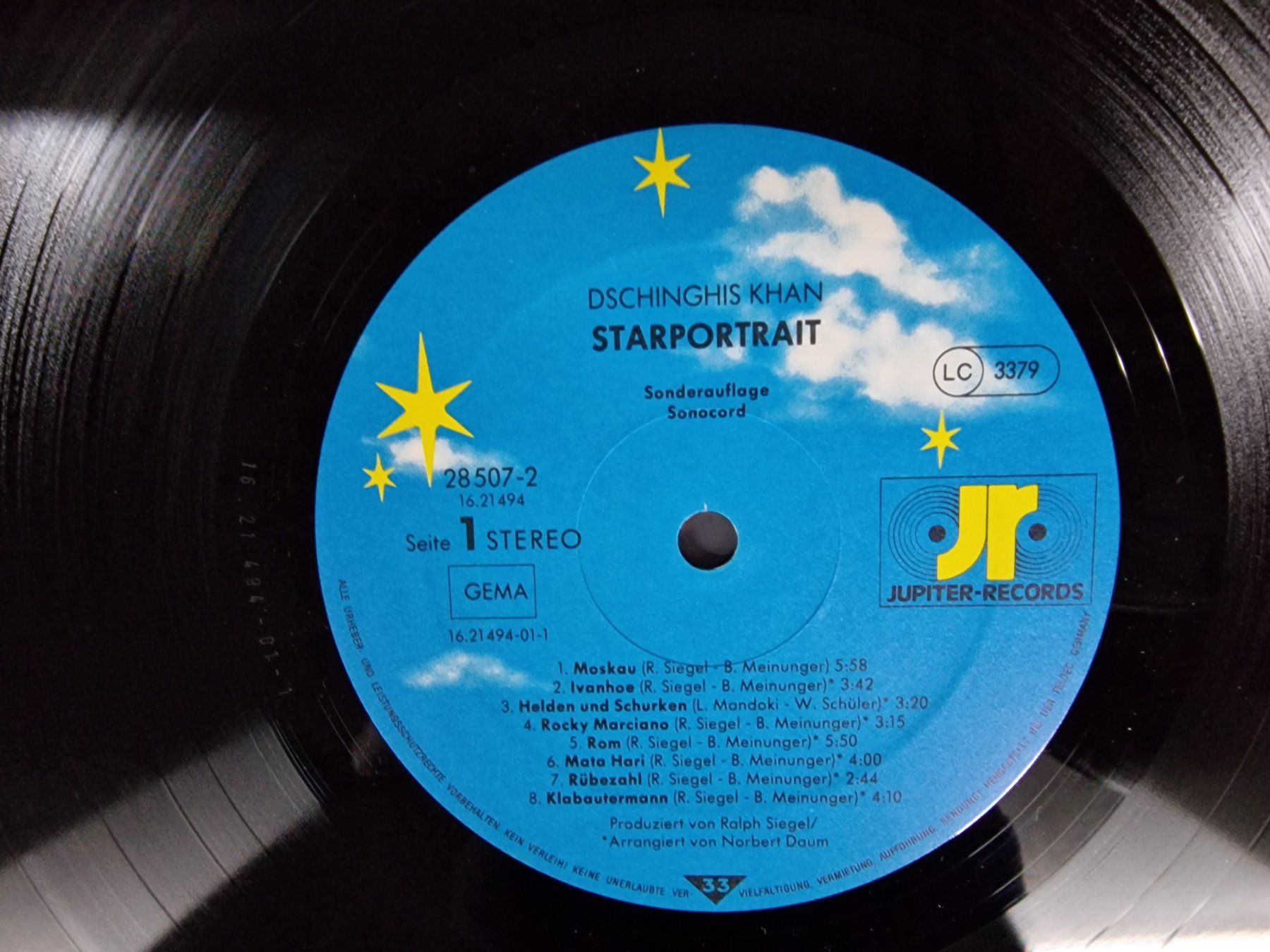 Dischi in vinile: Dschinghis Khan LP – Starportrait – Usato da Root venduto da atelier22 2