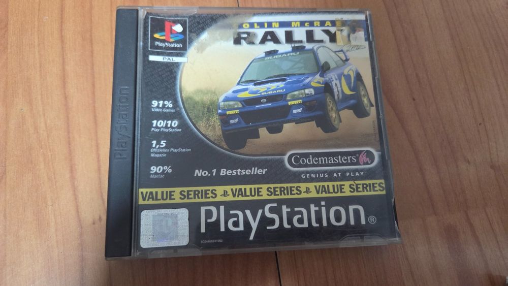 Colin McRae Rally Sur Sony PlayStation 1 (PS1) - PAL - Complet Et Fonctionnel