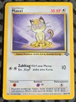 Mauzi Pokemon Karte (1995)