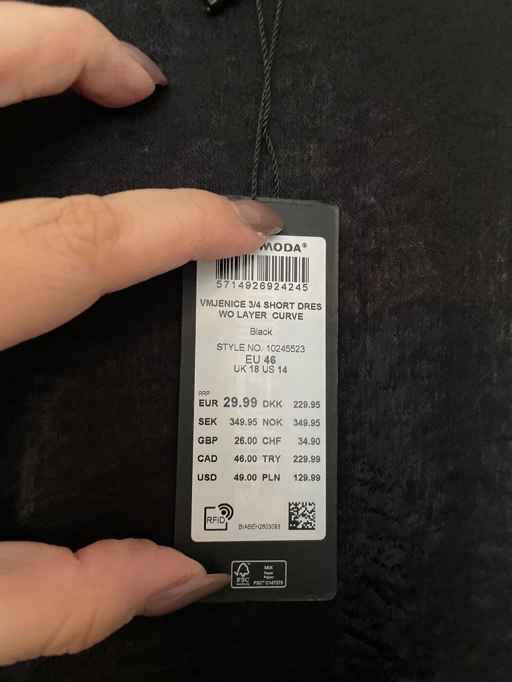 Vero Moda Vestiti: Vero Moda Dress 46 – Nuovo (secondo la descrizione) da Mendrisio venduto da ketolin 1