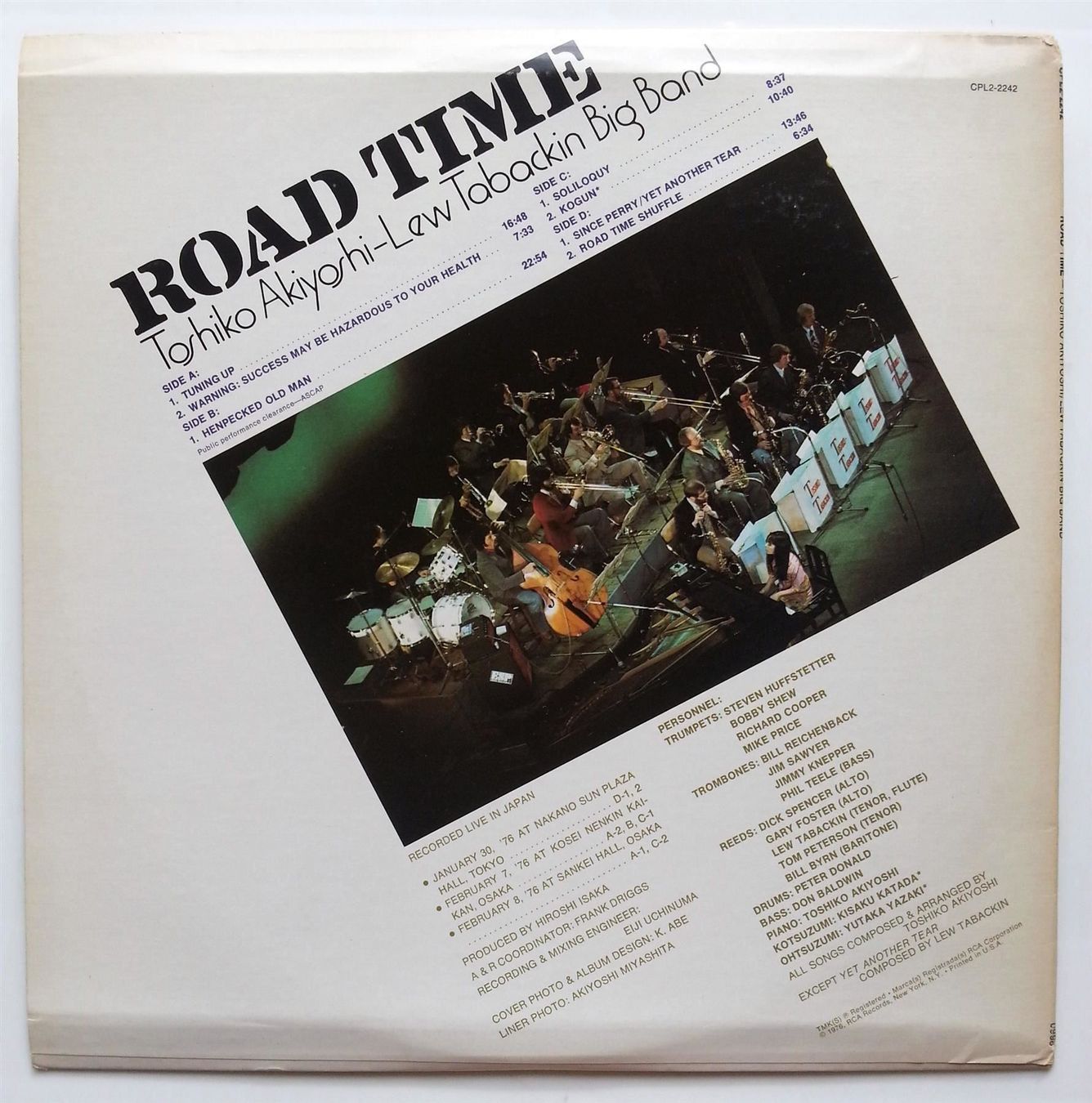 Dischi in vinile: LP Vinyl:  ROAD TIME. 1976. 2 Record Set – Usato da Oberriet SG venduto da ganesh435 1