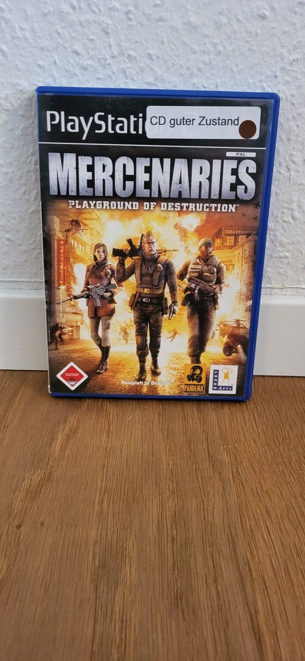 Sony Spiele: PS 2 - Mercenaries Playground of Destruction – Gebraucht aus Münsingen von DigitaleSpielecke