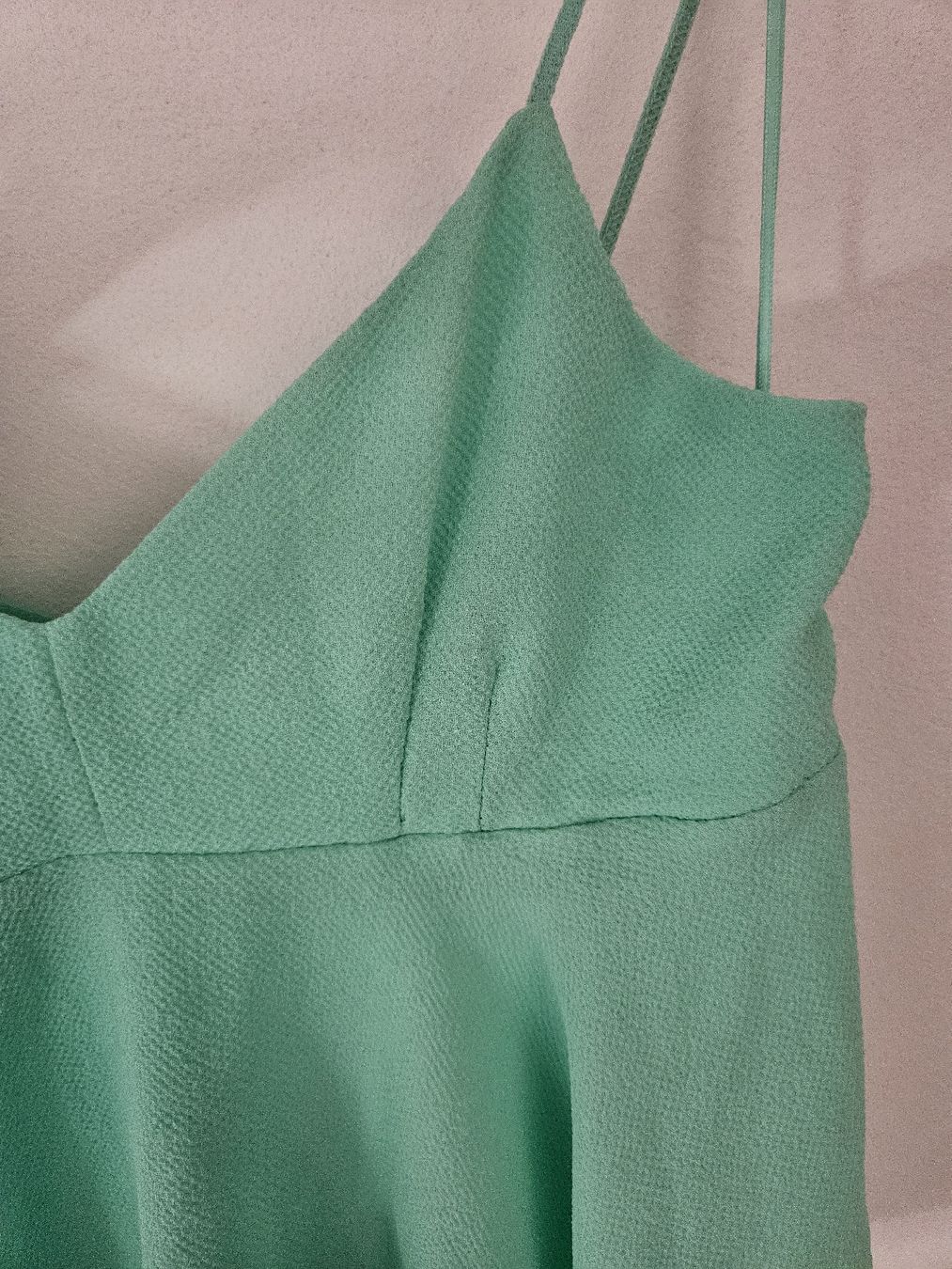Zara Top: Zara NEU Sommertop, Gr.M/L mintgrün – Nuovo (secondo la descrizione) da Schaffhausen venduto da Greendays 1
