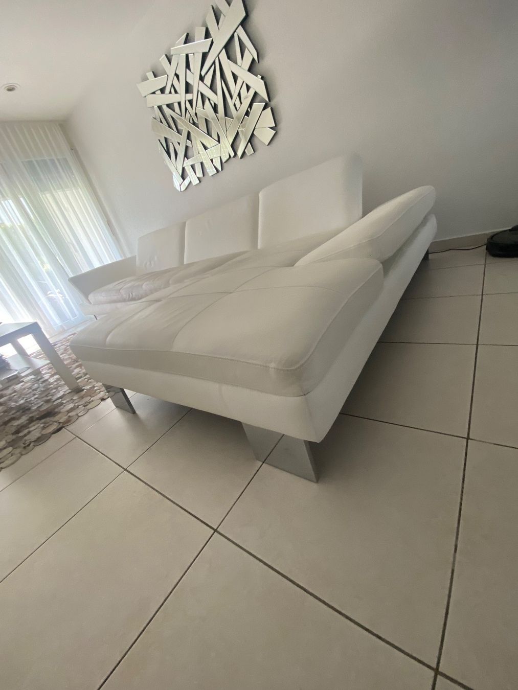 Divani: Crescendo Sofa Leder weiss – Usato da Dietlikon venduto da iliask1 1