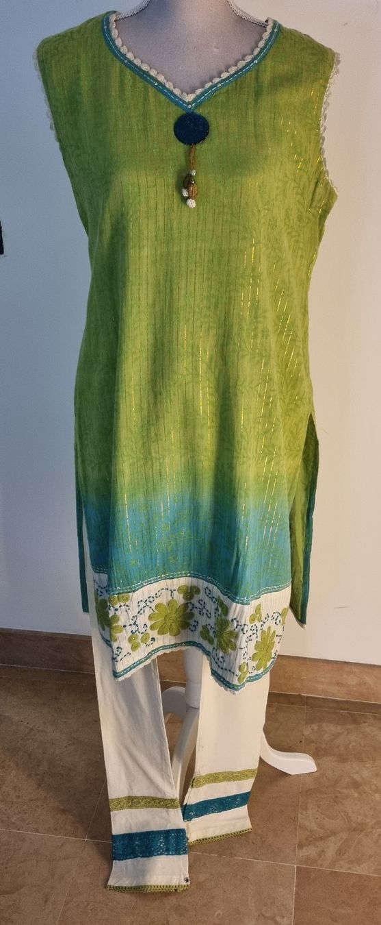 Tuniche: Ensemble tunique-pantalon indien – Usato da Borex venduto da mab_28bf