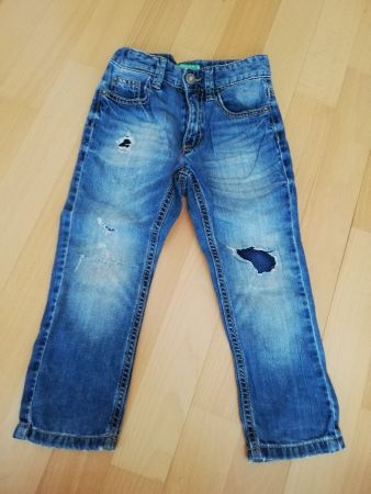 Jeans von Benetton in Gr. 98