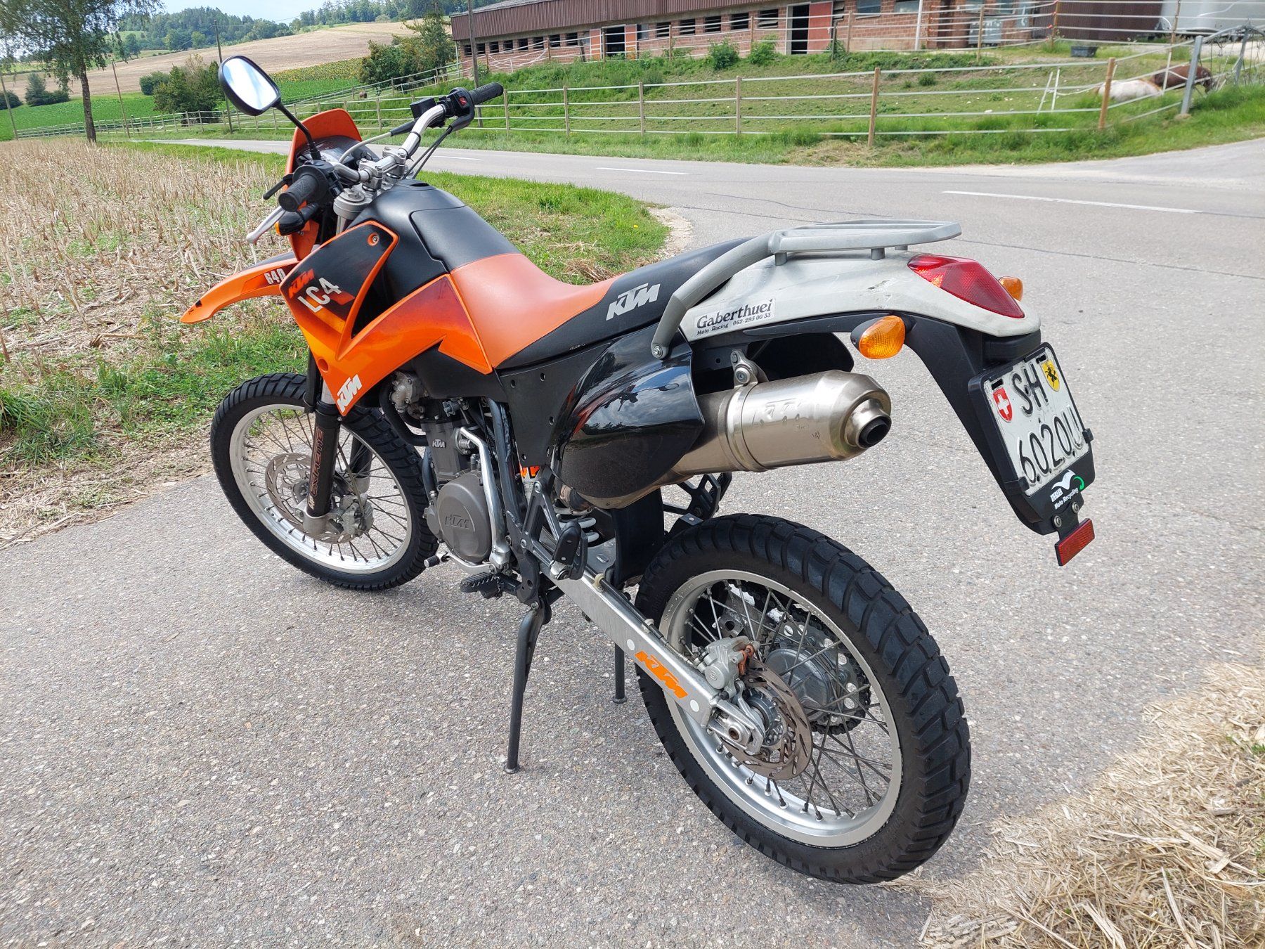 KTM Enduro: KTM 640 LC4 mit E Starter Enduro Frisch ab MFK – Usato da Schleitheim venduto da ZieglerMotaRecycling 5