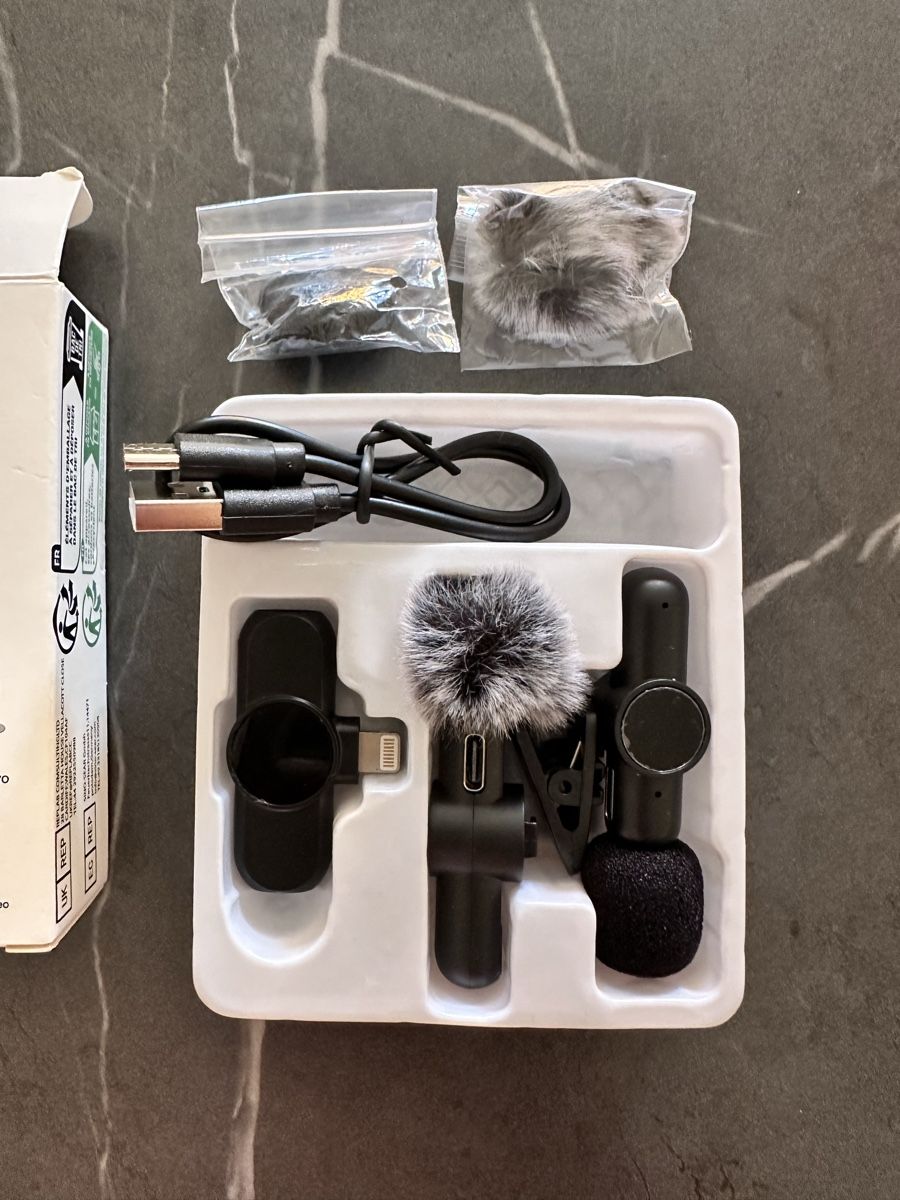 Microfoni: Wireless Lavalier Microphone for iPhone – Plug & Play – Nuovo (secondo la descrizione) da Zürich venduto da ElissZurich 1