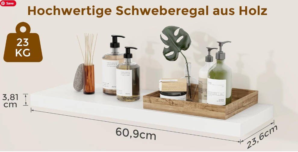 Scaffali: Wandregal & originalverpackt, 60cm – Usato da Zürich venduto da xarthurx 1