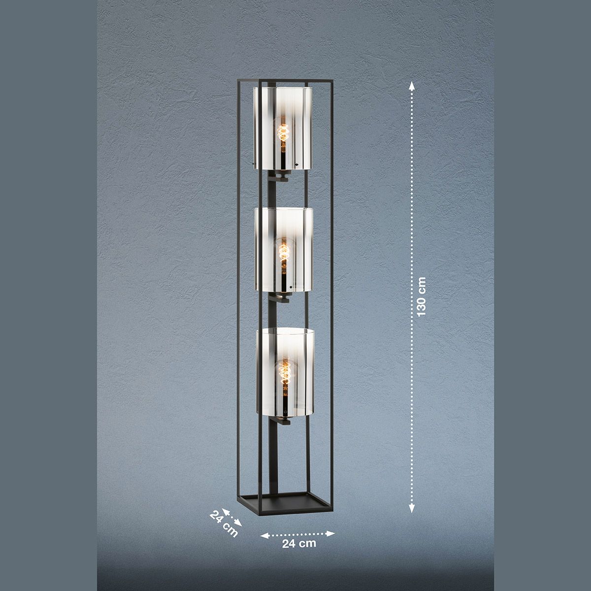Lampade: Stehleuchte, 130 cm Höhe, 3 Strahler – Nuovo (secondo la descrizione) da Kreuzlingen venduto da Smart-Light 2