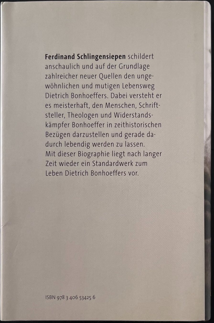Bücher: Dietrich Bonhoeffer 1906-1945 – Neu (gemäss Beschreibung) aus Bern von  1