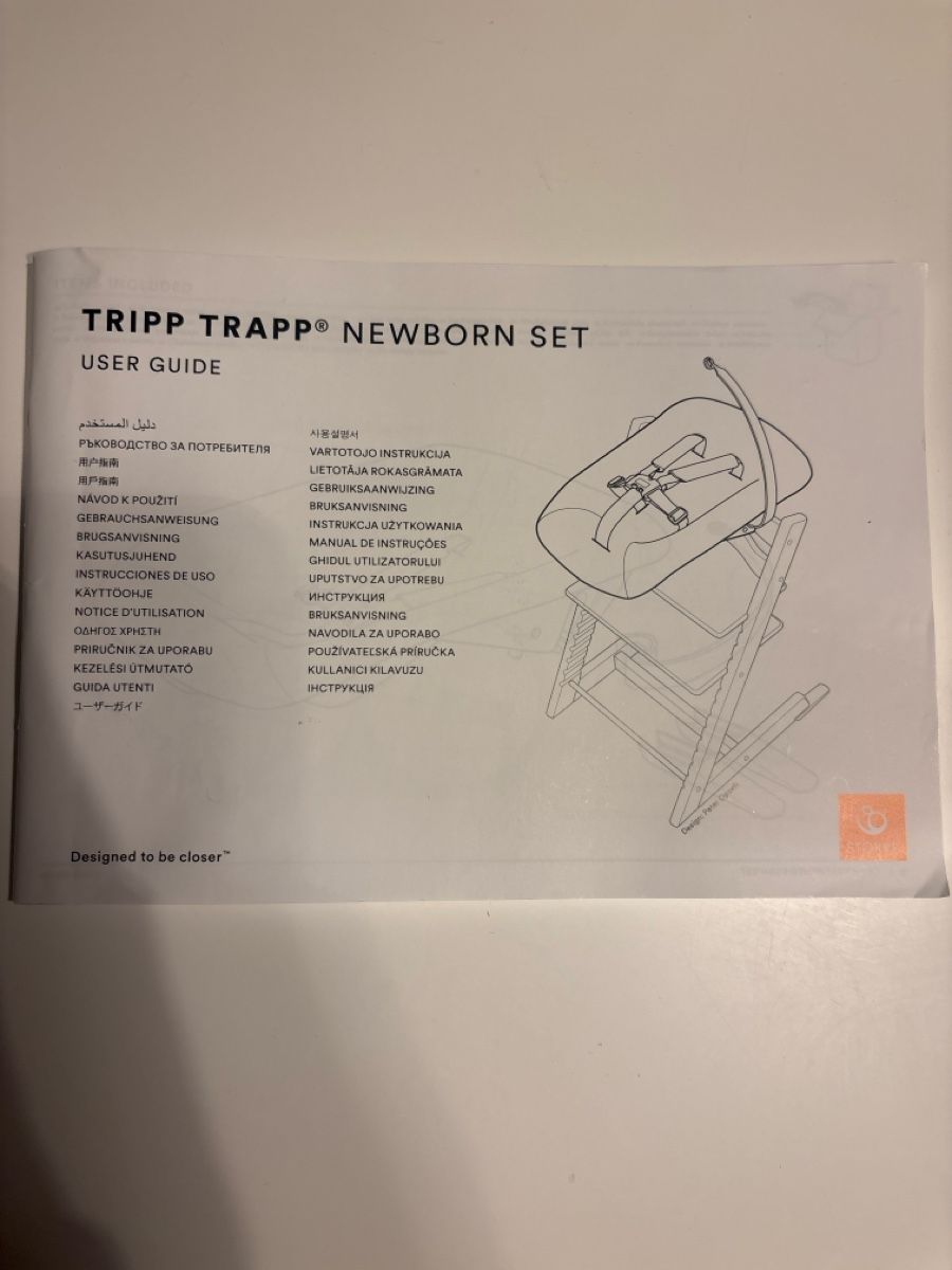 Stokke Seggioloni: Stokke Tripp Trapp Newborn Set – Usato da Baar venduto da VeliaT 3