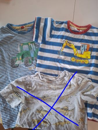 T-Shirts kurzarm  2x Gr.128