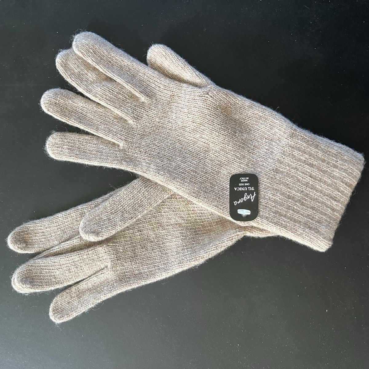 Guanti & manicotti: Handschuhe Strickhandschuh Wolle Angora  – Nuovo (secondo la descrizione) da Buochs venduto da charlie18