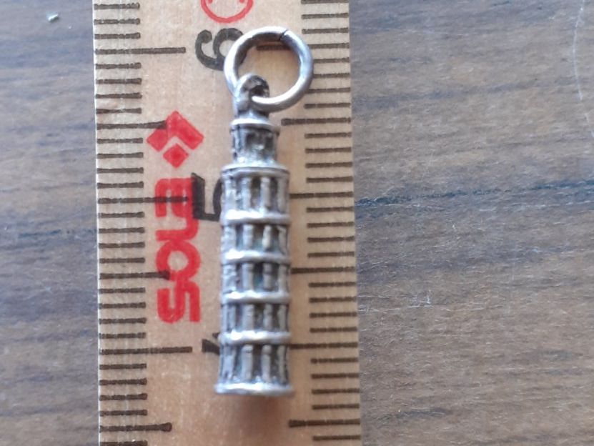 Ciondoli: Anhänger Silber Turm von Pisa – Usato da Mörschwil venduto da wunderkiste44 3