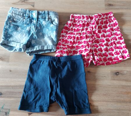 Sommer Set Shorts, Grösse 98