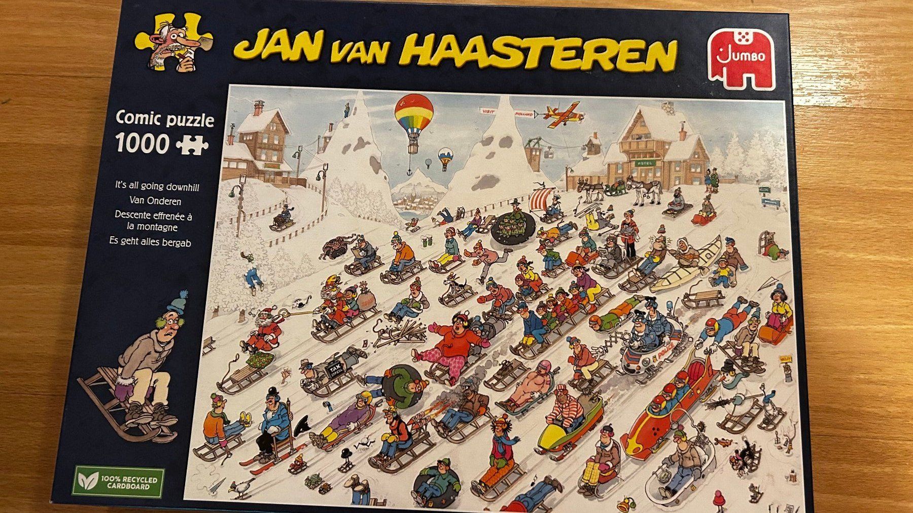 Puzzle: Puzzle, Jan van Haasteren, 1000 Teile – Usato da Engi venduto da Ansimi