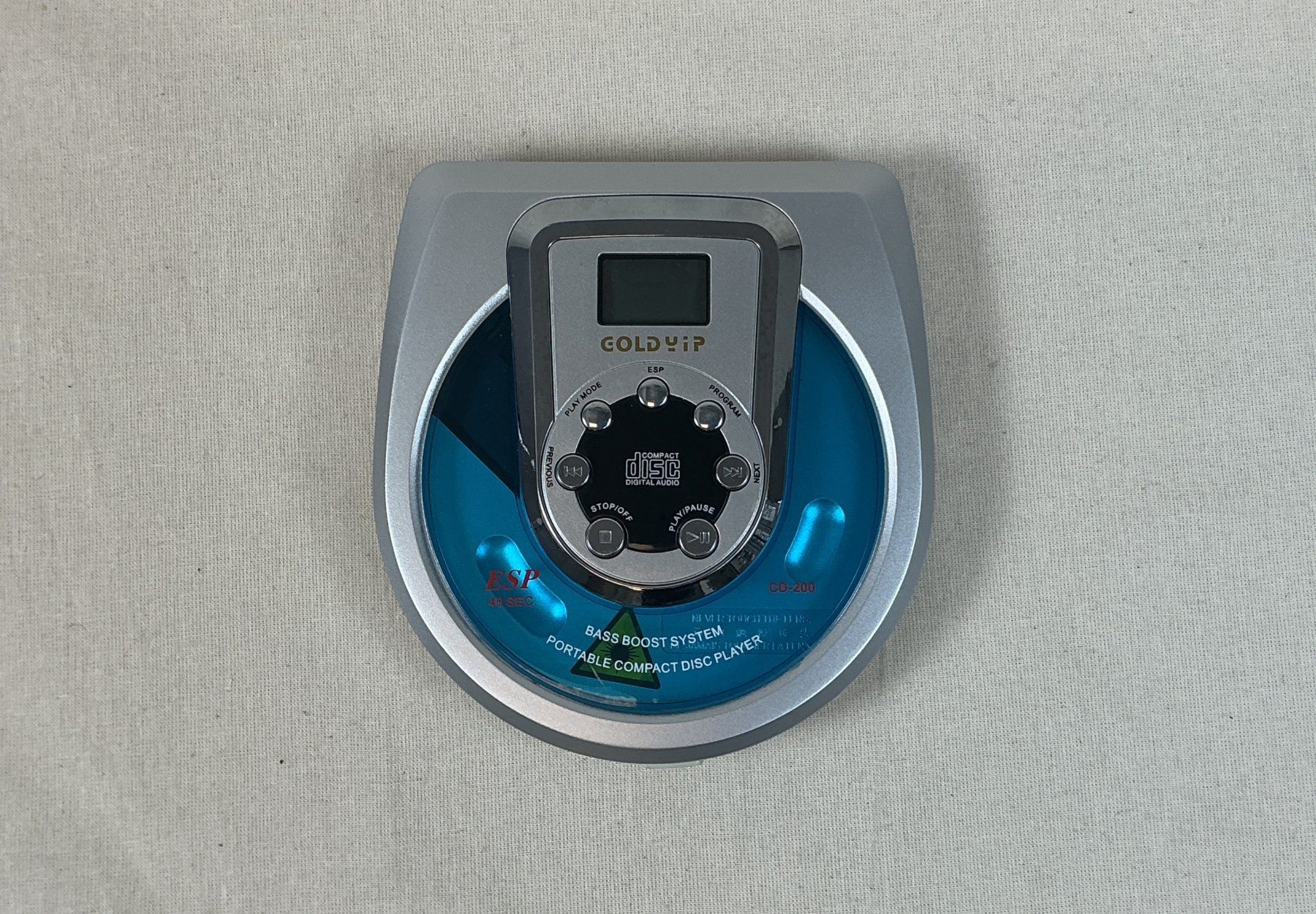 Lecteur media portable: GOLDYIP Portabel CD Player – D'occasion à Richterswil par Restwert_Richterswil