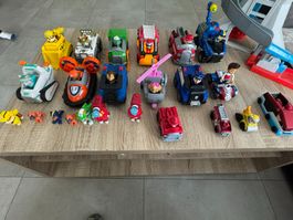 Paw Patrol collezione completa di veicoli e personaggi!