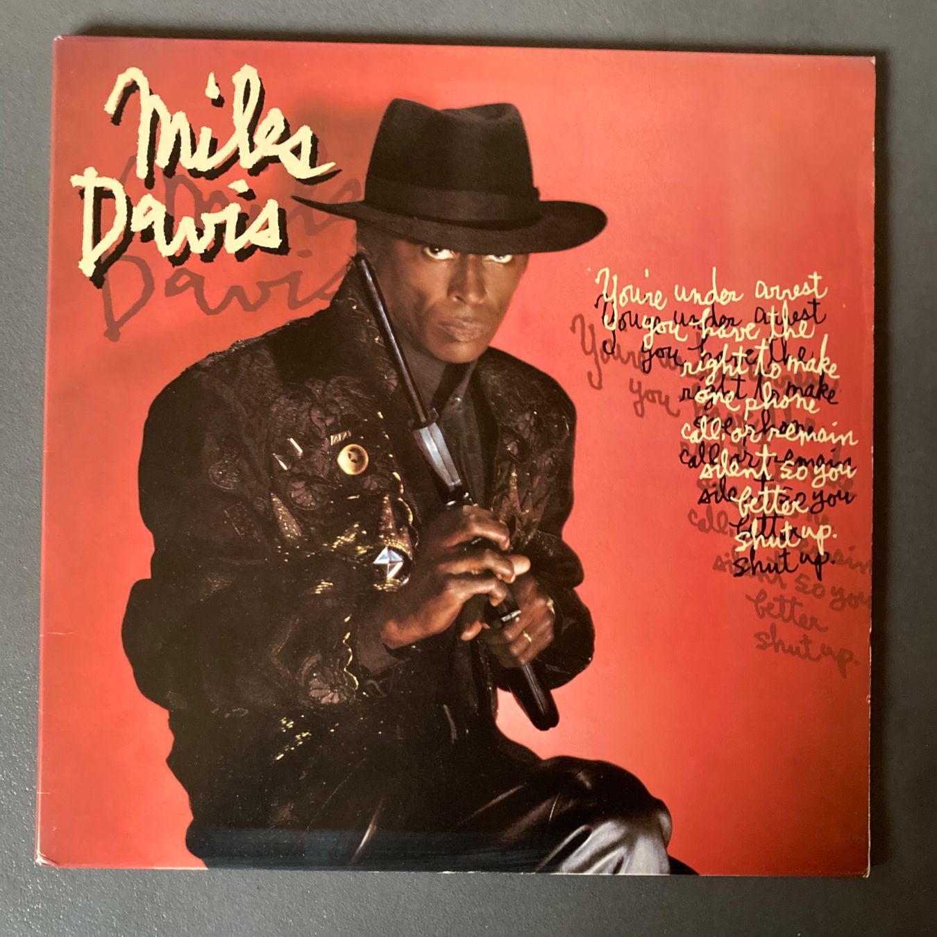 Dischi in vinile: Miles Davis - You're Under Arrest - LP – Usato da dachsen venduto da oheio