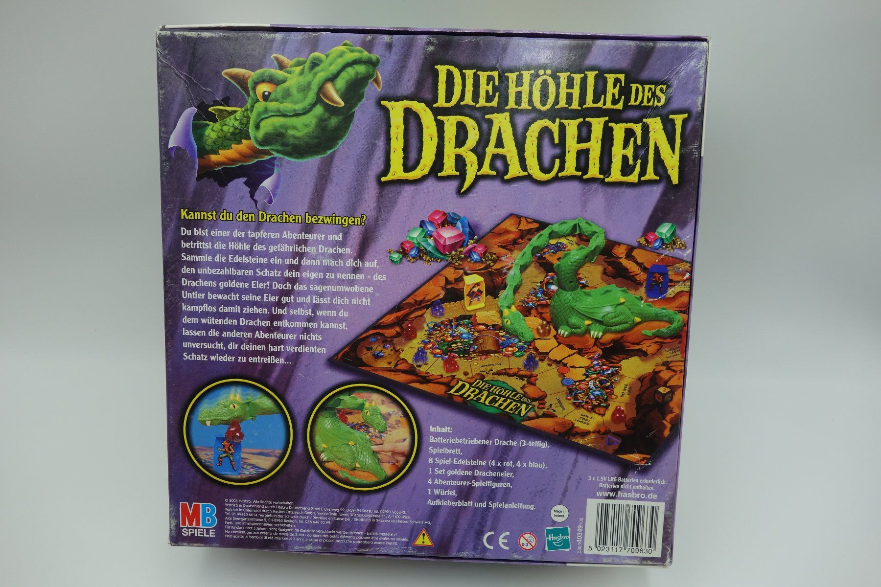 Giochi: Die Höhle des Drachen, MB Spiel 2003 – Usato da Wil SG venduto da Donaldus 1