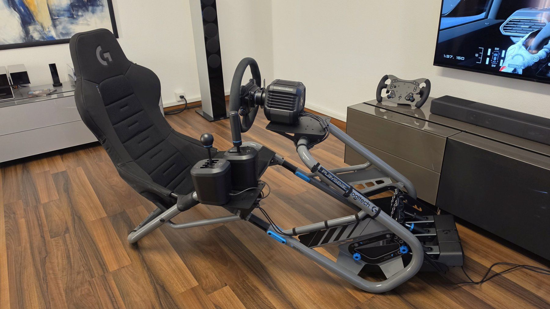 Playseat Stühle: Playseat Trophy Logitech G Edition, Simracing / Simrig – Gebraucht aus Möriken AG von AeB_Audiophile 4