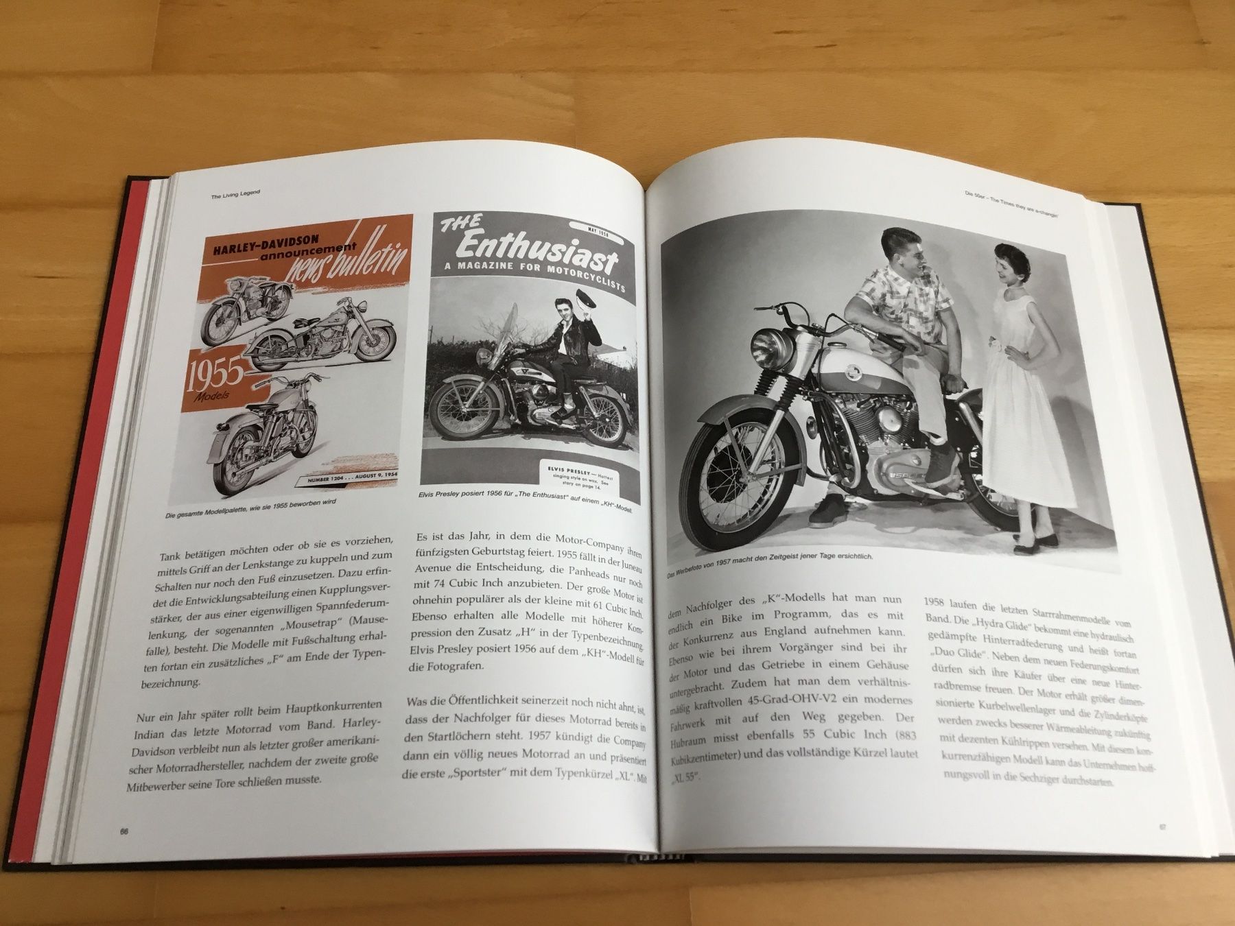 Libri: Harley-Davidson: The Living Legend Buch – Usato da Kerzers venduto da Georges3210 5