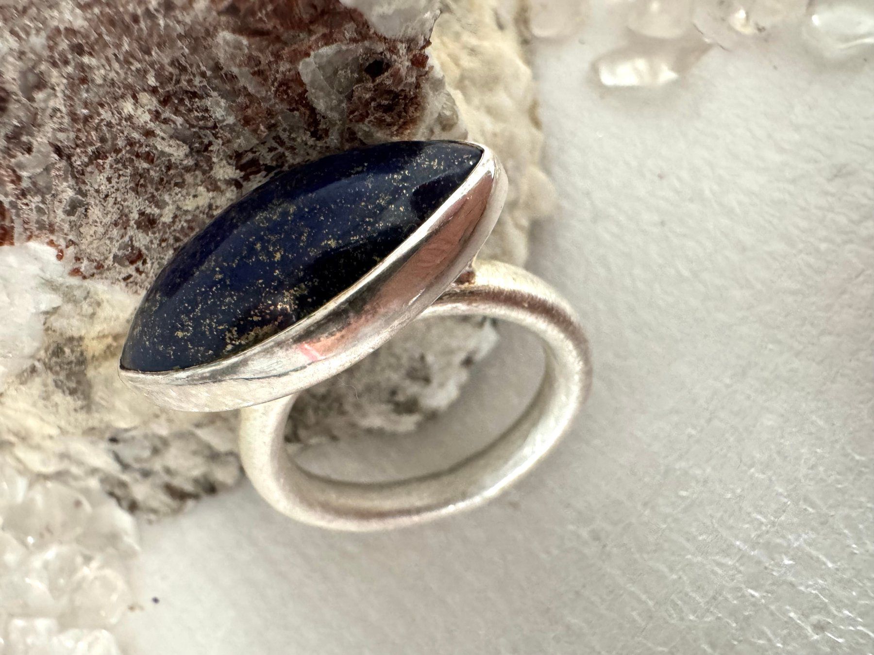 Ringe: Ring Lapislazuli 925silber – Neu (gemäss Beschreibung) aus Biberist von tl-schmuck 2
