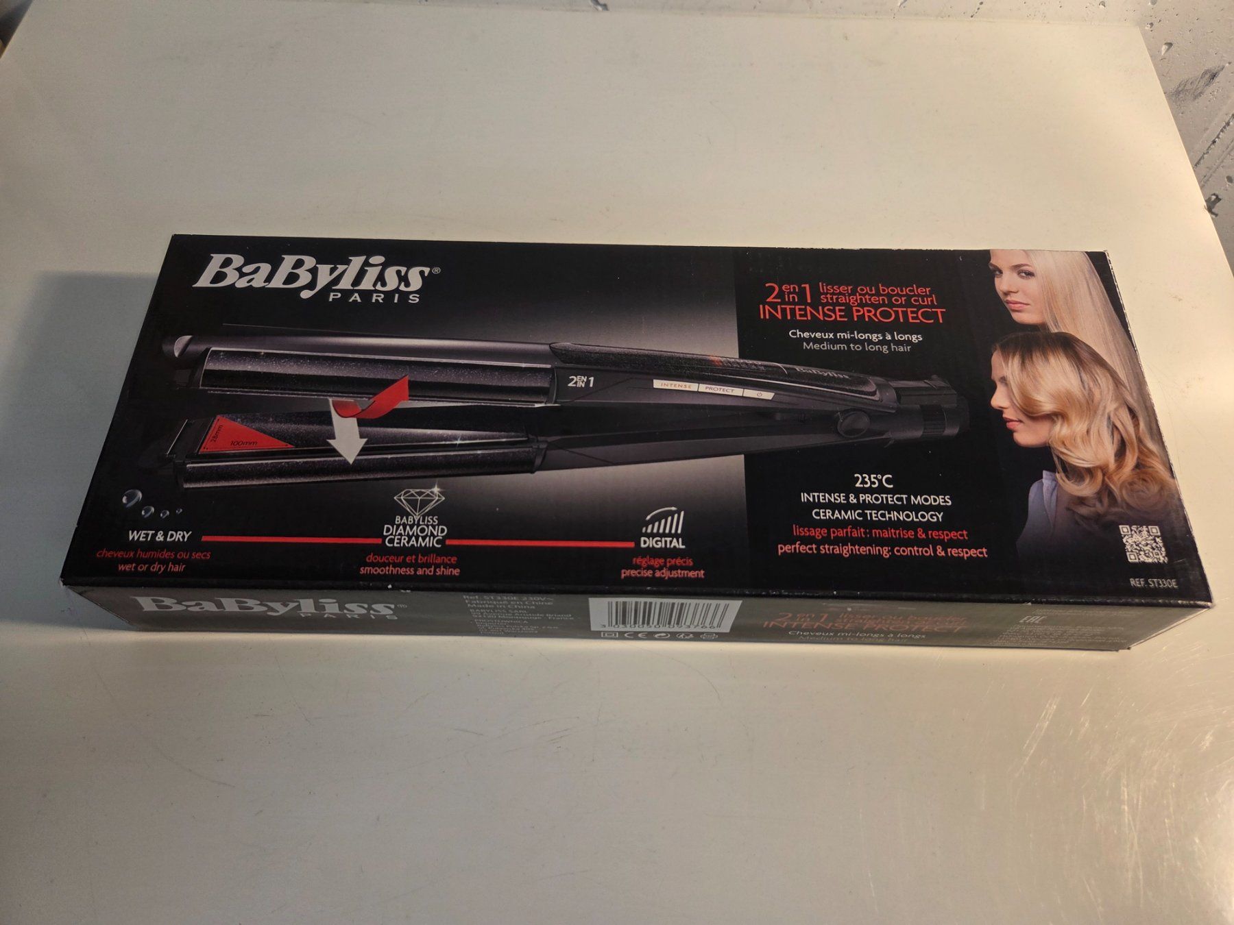 BaByliss Lockenstäbe & Haarglätter: BaByliss Paris Glätteisen Intense Protect – Gebraucht aus Chur von Einszweidreiviermein 1