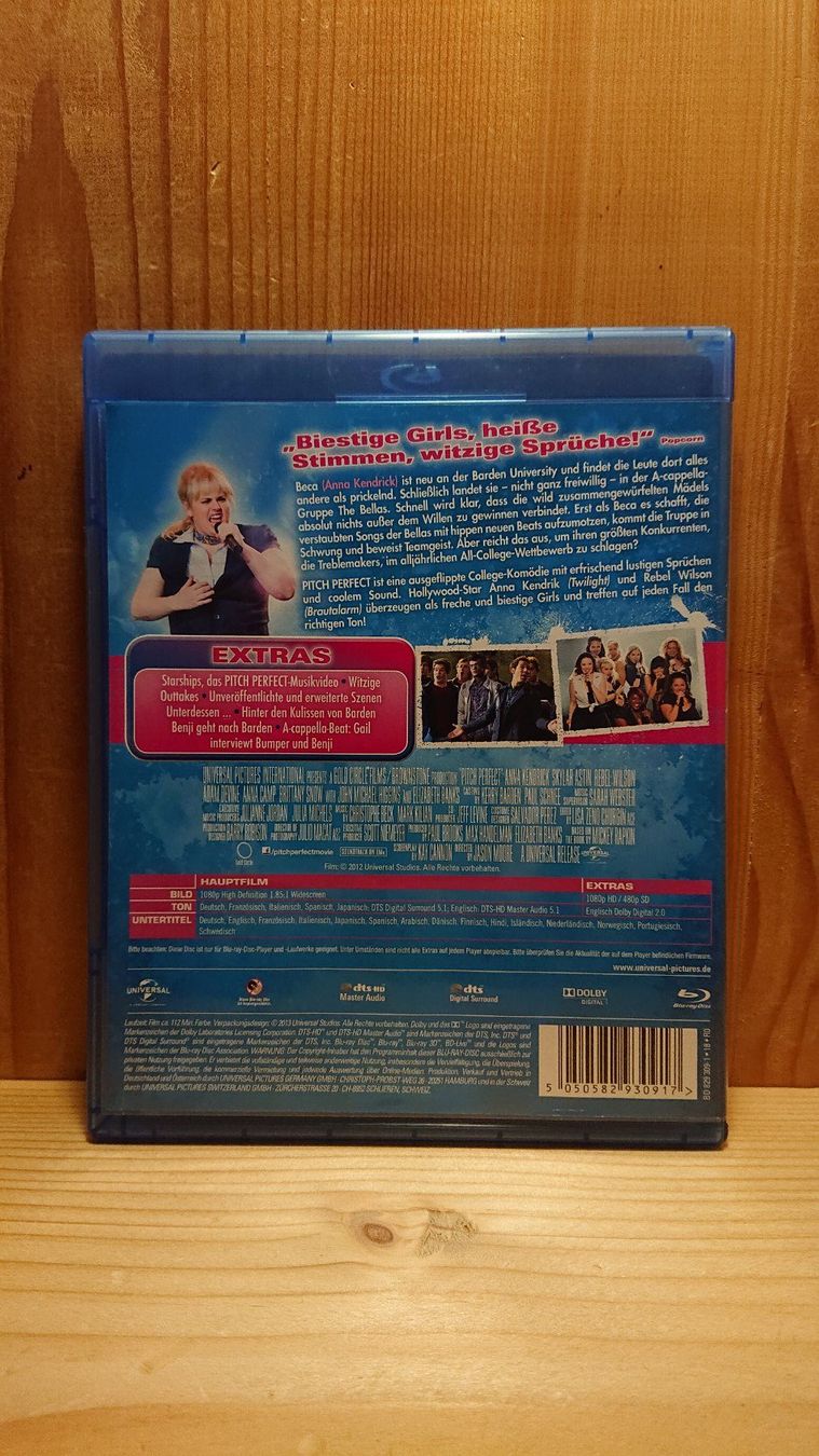 Alle DVDs: PITCH PERFECT 1 und 2 auf Blu-Ray – Gebraucht aus Wilderswil von Exebub 2