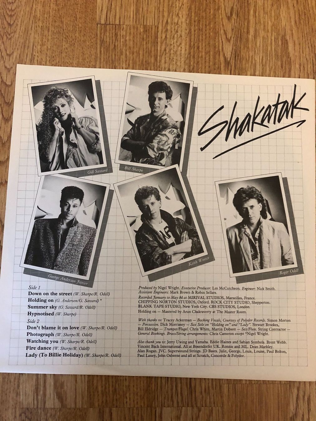 Dischi in vinile: Shakatak - Down On The Streets LP – Usato da Schübelbach venduto da Klabauterli 4