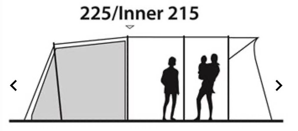 Outwell Zelte: Outwell Cruiser 6AC Tunnelzelt, Camping, Zelt – Neu (gemäss Beschreibung) aus Donatyre von Zoron214 2