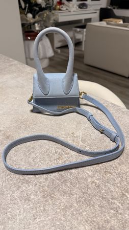 Originale Jacquemus Le Chiquito Mini sac bleu