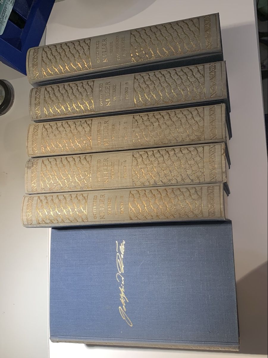 Libri: Gottfried Keller Werke, komplette Sammlung, 7 Bände – Usato da Zollikon venduto da ann_5mwh