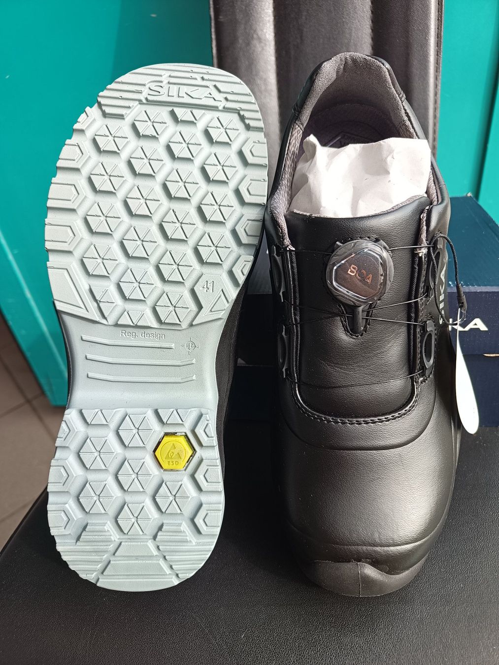 Scarpe da uomo: Sika Sicherheitsschuhe mit Boa S2 SRC 41 – Nuovo e nell'imballaggio originale da Oberegg venduto da A-Z.Handel.Loehrer 4