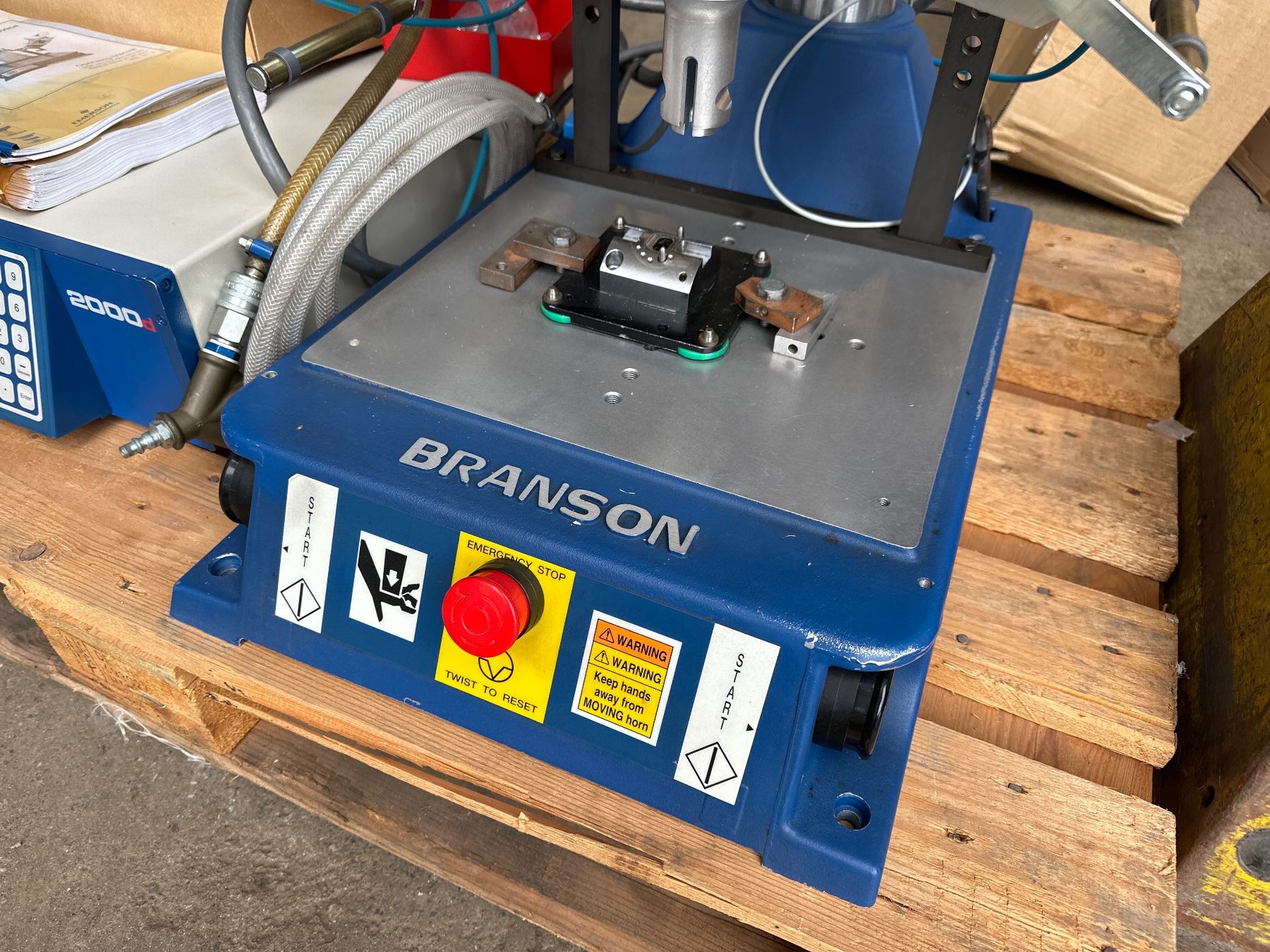 Tutte le macchine: Branson 2000 sed Ultrasonic Actuator Ultraschallgenerator – Usato da Necker venduto da liq24 6