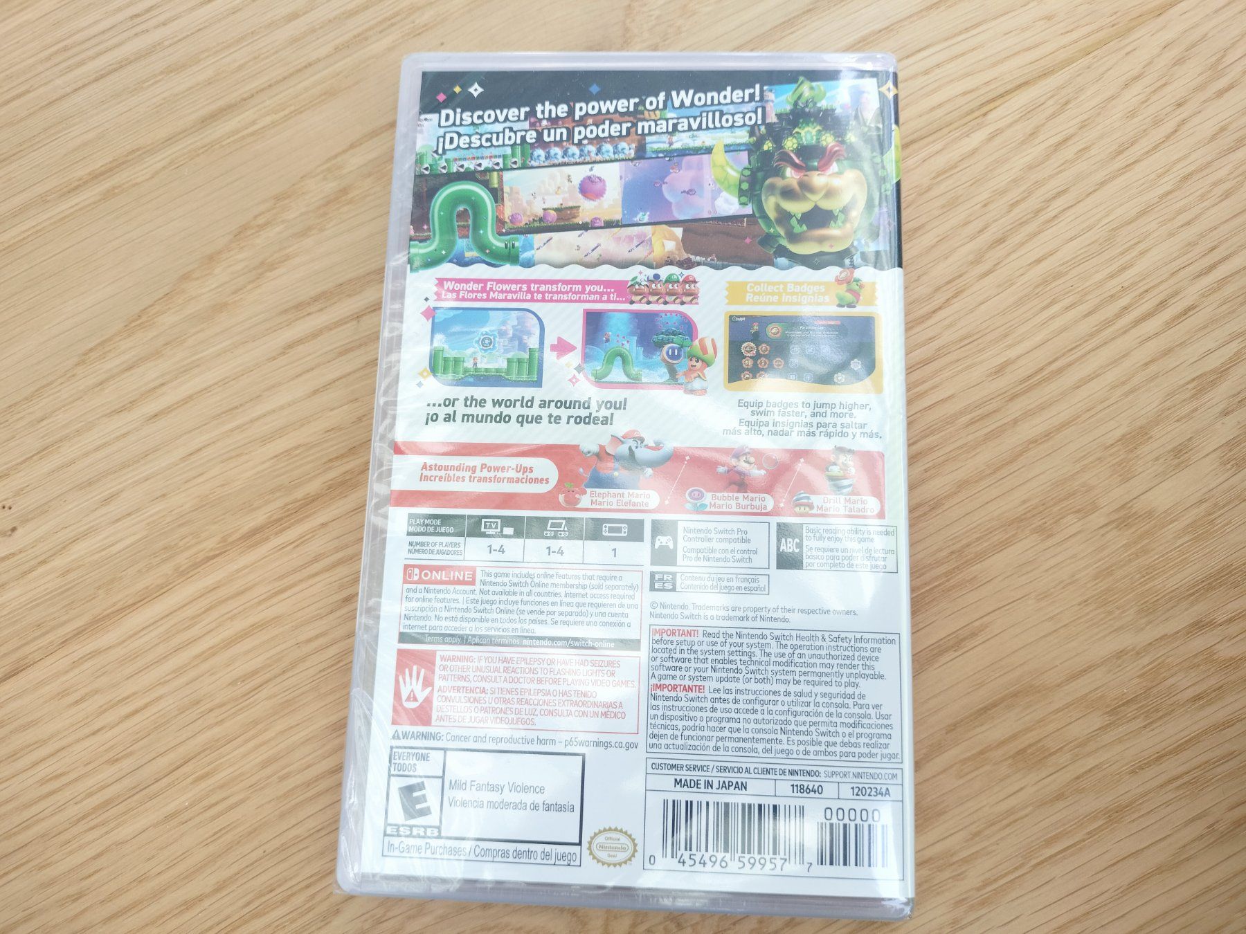 Nintendo Giochi: NEU Nintendo Switch Super Mario Bros Wonder – Nuovo e nell'imballaggio originale da Wil SG venduto da kaizzen 1