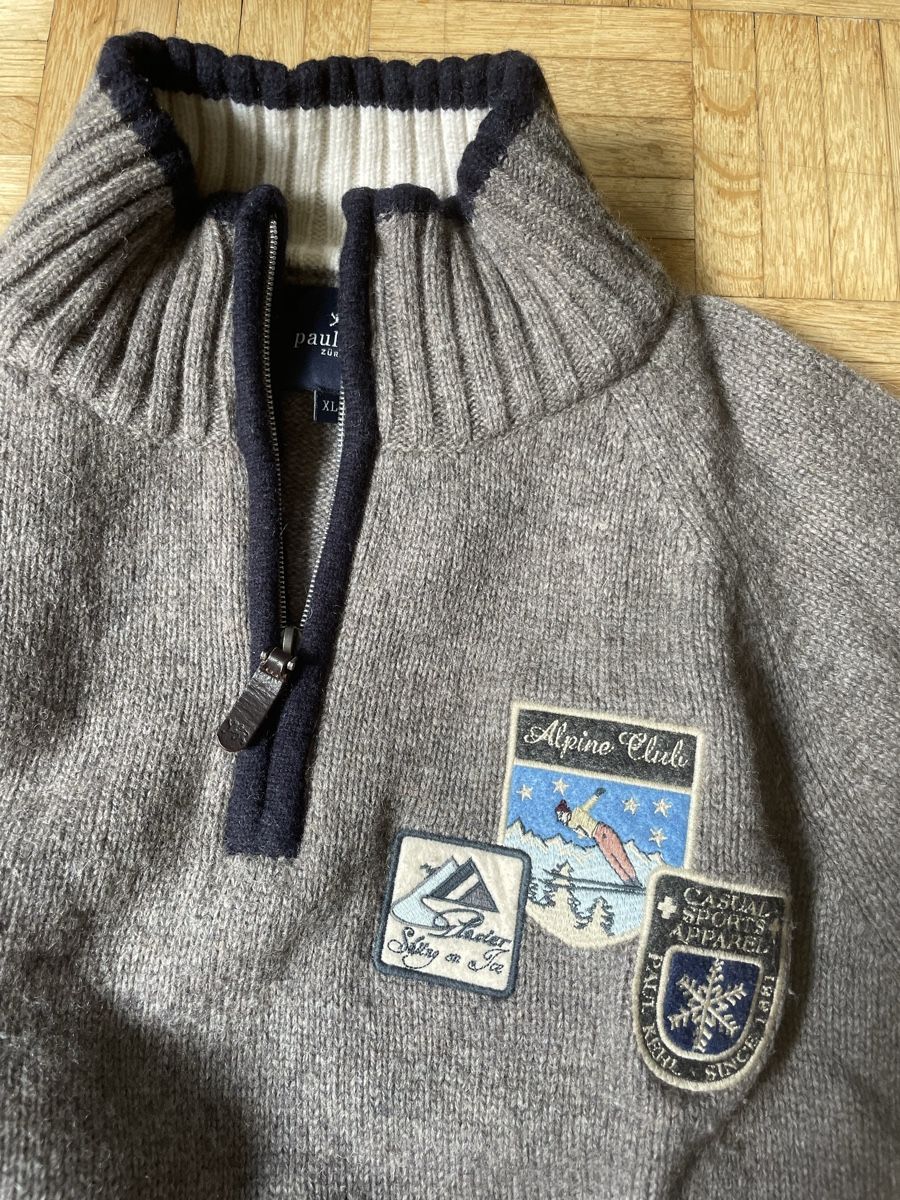 Paul Kehl Pullover & Sweatshirts: Paul Kehl Strickpullover, Lammwolle, Neupreis 199 chf, XL – Neu (gemäss Beschreibung) aus Zürich von Carlajimena 4