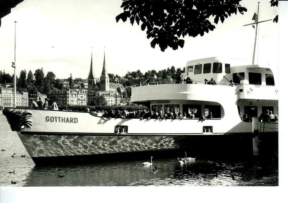 Foto MS Gotthard, SGV, Fahrgastschiff, Vierwaldstättersee Kaufen auf