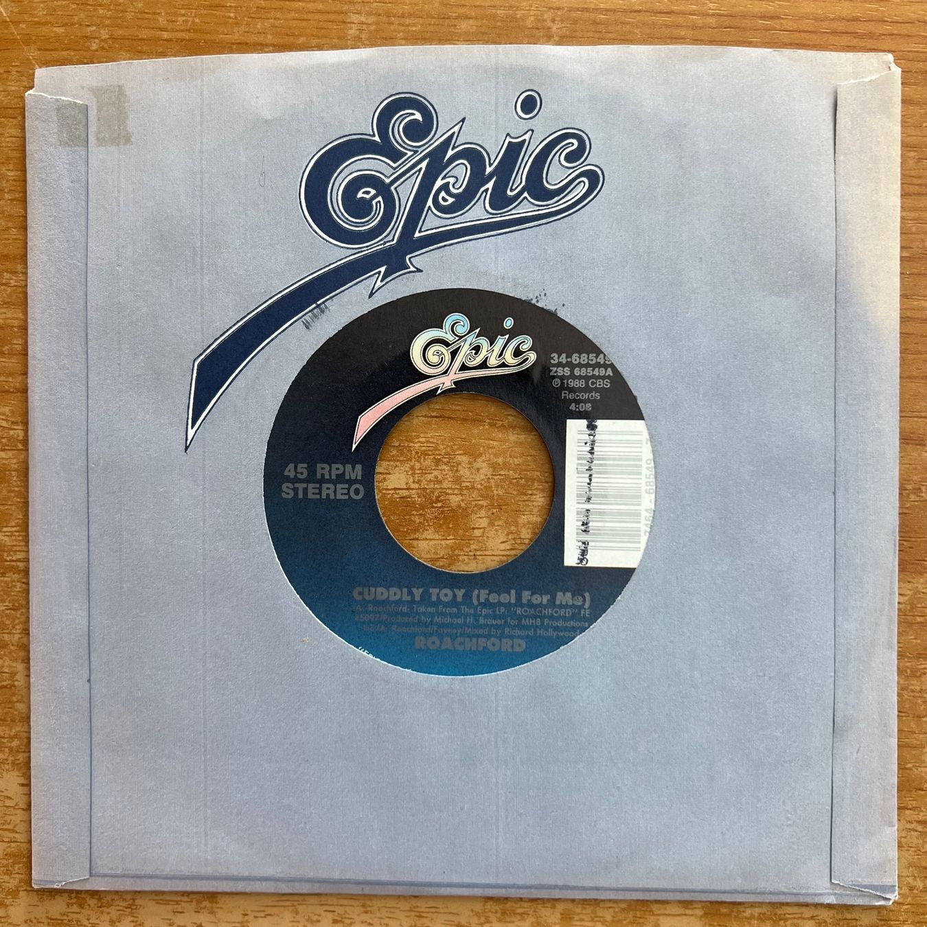 Dischi in vinile: Roachford - Cuddly Toy / 1. US-Press. 1988 – Usato da Gais venduto da soundcave57