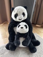 2 Panda Plüschtiere Mami & Baby - Kuscheltier, Top!