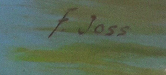 Dipinti: Grosse Seelandschaft – F. Joss – Usato da Zug venduto da trusty05 1