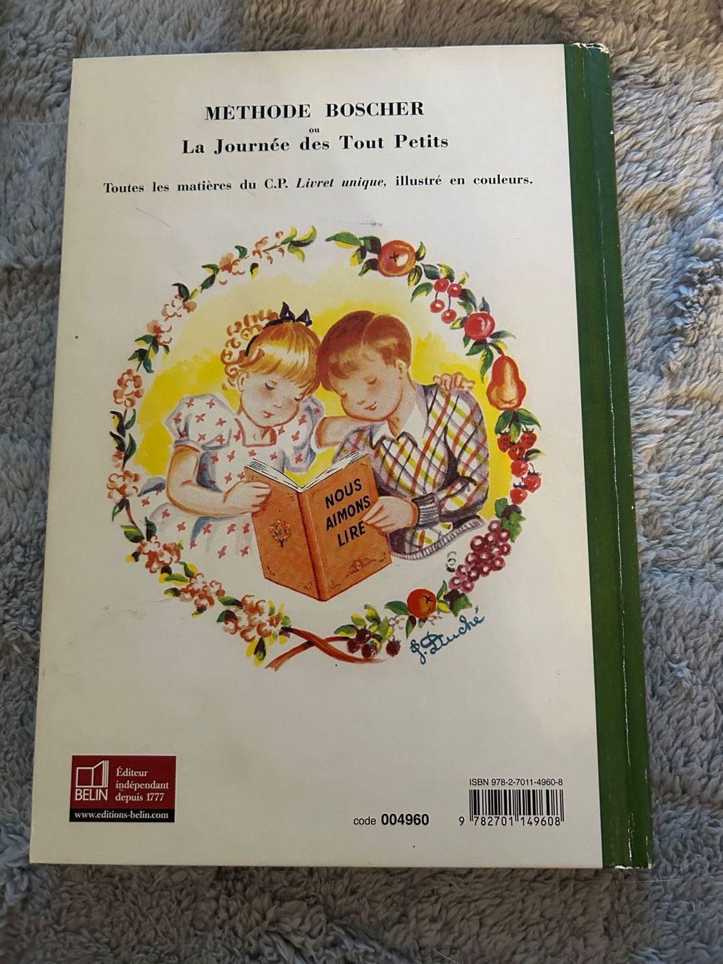 Libri: METHODE BOSCHER OU LA JOURNEE DES TOUT PETITS – Usato da Genève venduto da zonzon9351 6