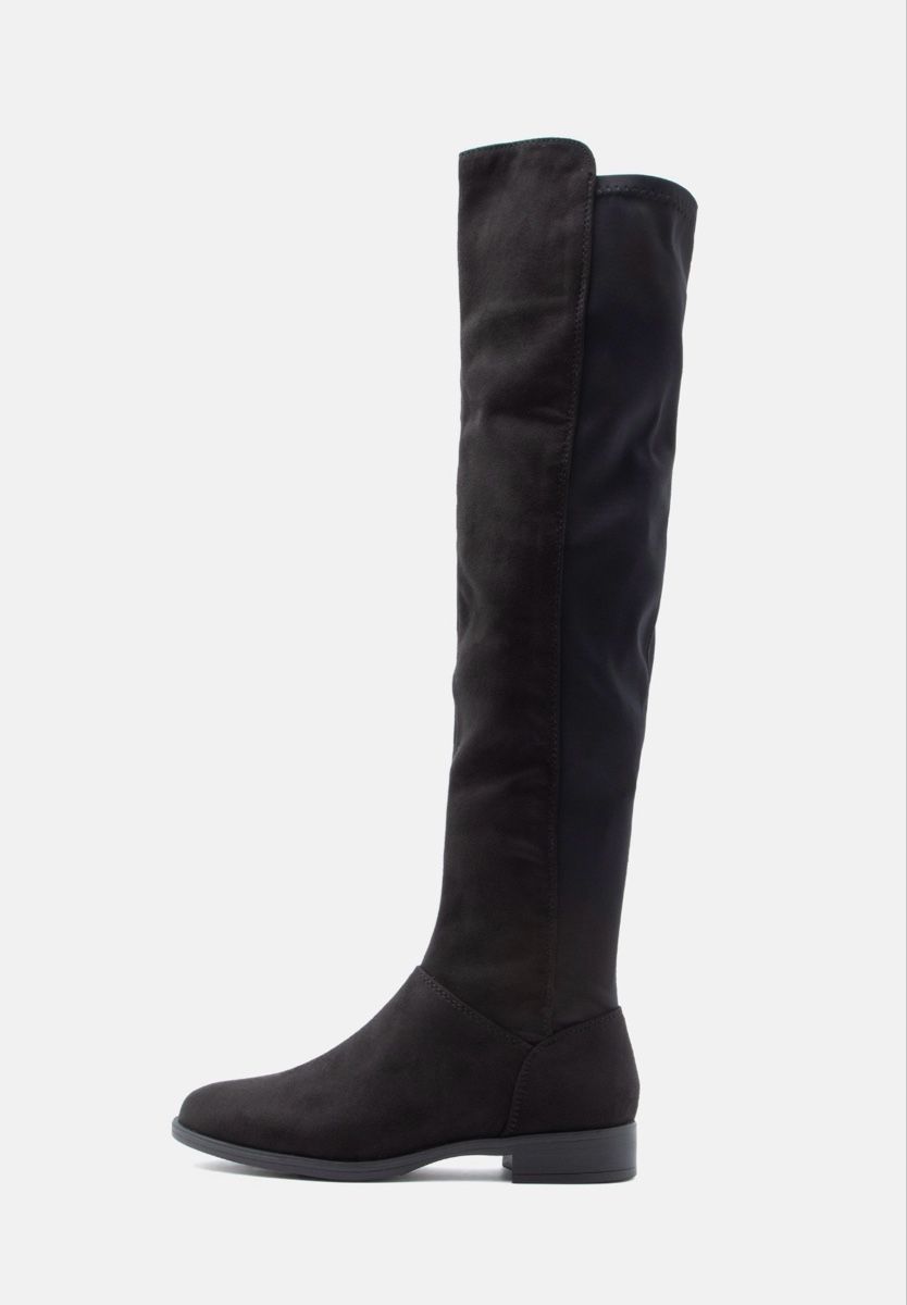 Anna Field Scarpe da donna: Schwarze Overknee Stiefel, Grösse 37 – Usato da St. Gallen venduto da cecchiserain